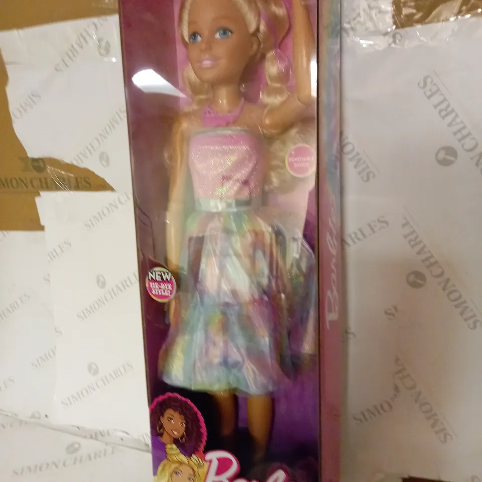 BOXED 28" BARBIE TIE-DYE STYLE WITH REMOVABLE BOOTS