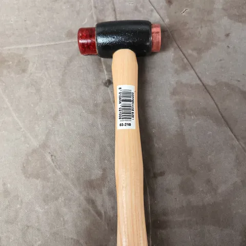 THOR HAMMER – MADE IN ENGLAND WOODEN-HANDLED HAMMER COPPER AND HIDE 
