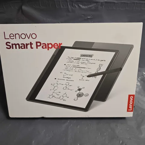 BOXED LENOVO SMART PAPER 64GB IN STORM GREY