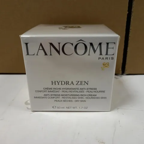SEALED LANCOME HYDRA ZEN ANTI-STRESS MOISTURISING RICH CREAM - 50ML