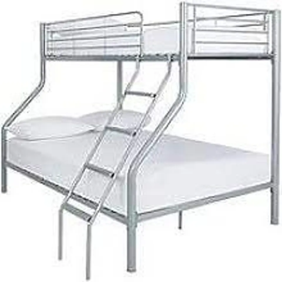 BOXED GRADE 1 DOMINO TRIO BUNK BED - SILVER