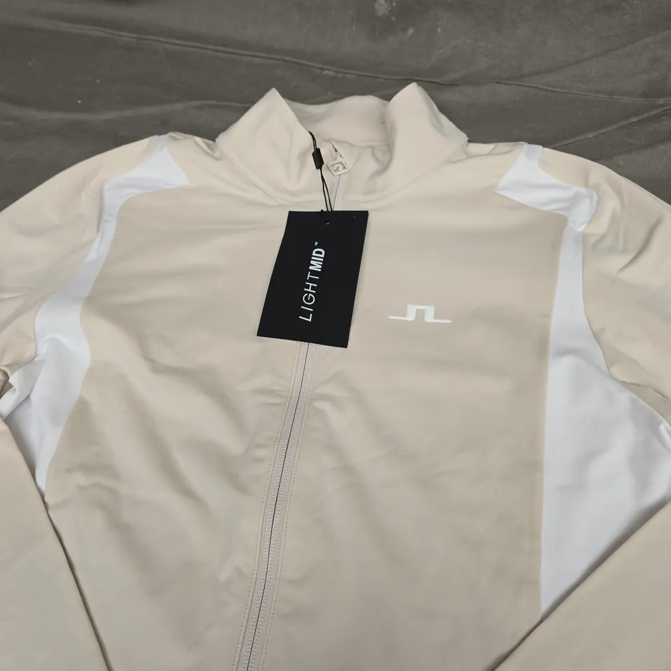 J.LINDEBERG MAE ZIP MID LAYER - SIZE LARGE