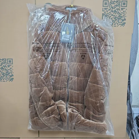 19V69 BEIGE LONG PADDED COAT – SIZE M (GIUBBOTTO LUNGO)