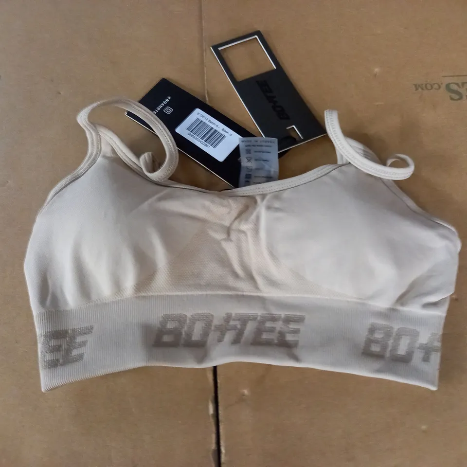 BO+TEE LIGHT BROEN SPORTS BRA - S