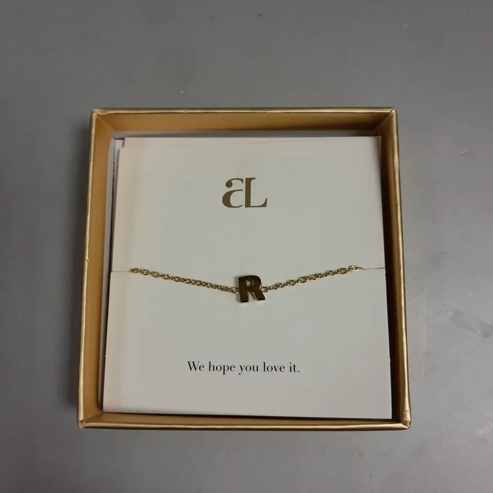 ABBOTT LYON 'R' INITIAL BRACELET  