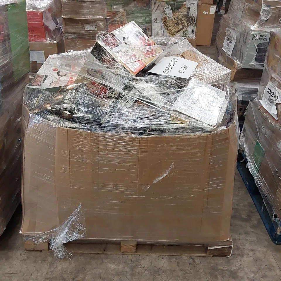 PALLET OF APPROXIMATELY 81 UNPROCESSED RAW RETURN HOUSEHOLD AND ELECTRICAL GOODS TO INCLUDE;