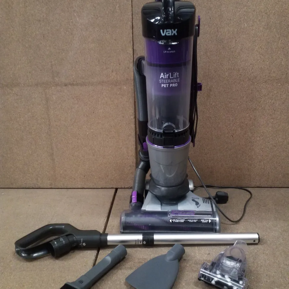 BOXED VAX AIR LIFT STEERABLE PET PRO VACUUM