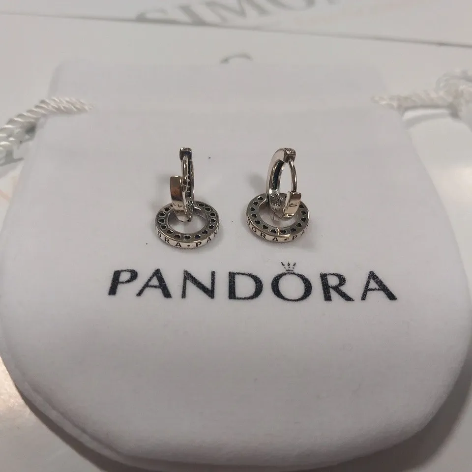 BOXED PANDORA EARRINGS