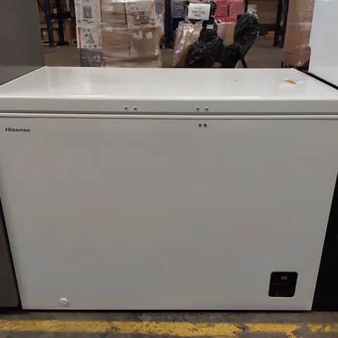 HISENSE FT386D4AWLYE, 297L, CONVERTIBLE CHEST FREEZER, E RATED IN WHITE [ENERGY CLASS E]