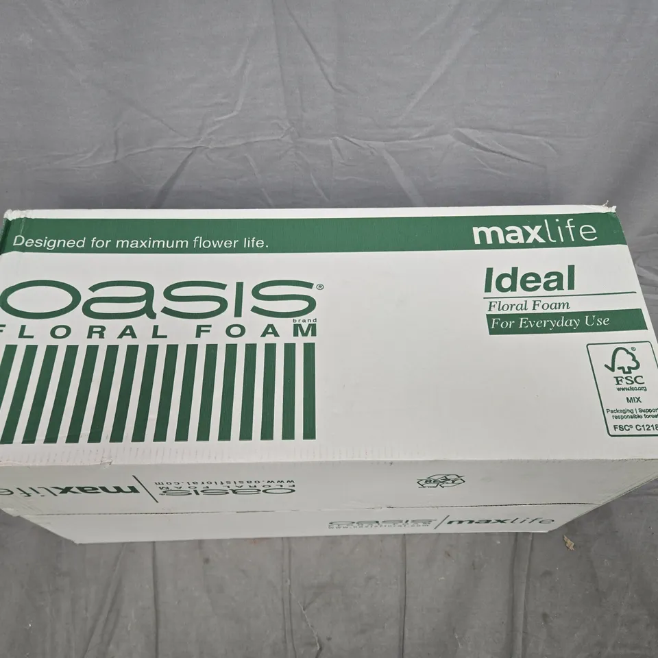 OASIS FLORAL FOAM BLOCKS – IDEAL MAXLIFE, BOXED