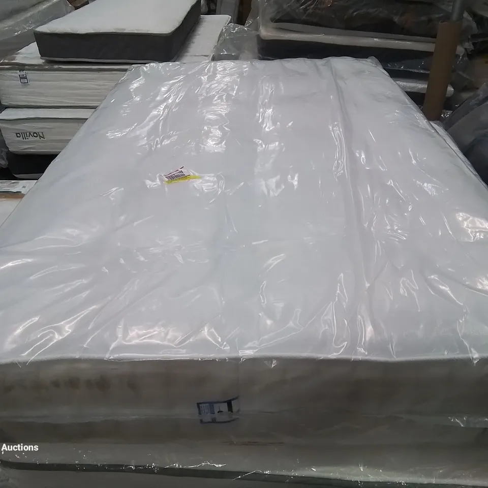 QUALITY BAGGED PIATTO MEMORY FOAM OPEN COIL DOUBLE MATTRESS