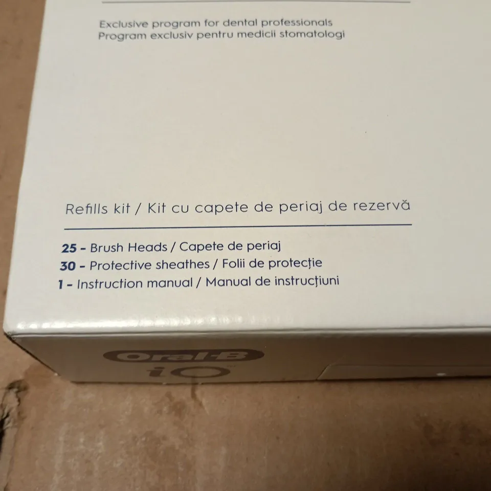 ORAL-B IO TEST DRIVE KIT – 25 BRUSH HEADS