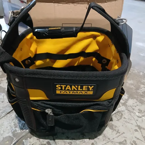 STANLEY FATMAX TOOL BAG – YELLOW INTERIOR, BLACK EXTERIOR