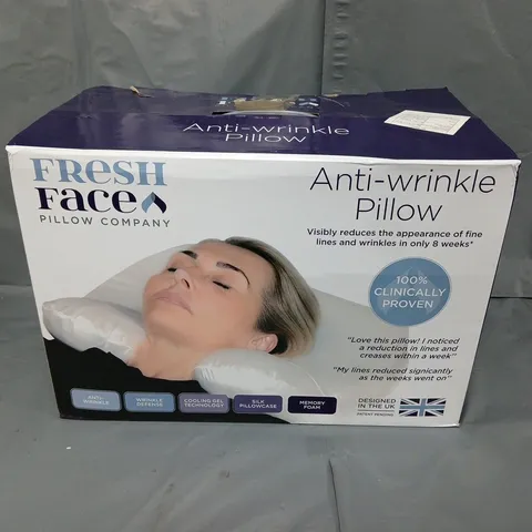BOXED FRESH FACE ANTI-WRINKLE PILLOW