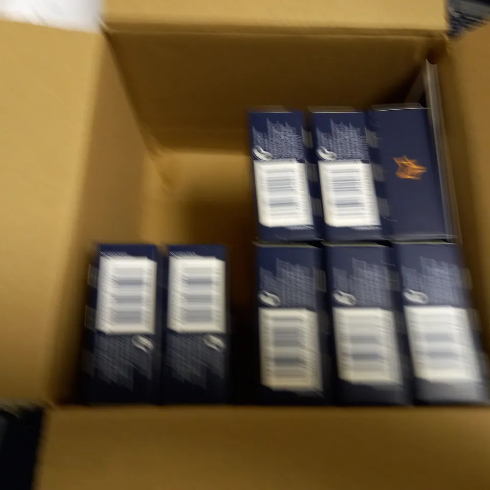 BOX OF APPROX 10 ITEMS TO INCLUDE ASSORTED CAFEPODS, HOT CHOCOLAT AND BOTTLE OF ZEOLITE