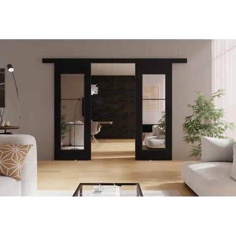 BOXED DOOR TORI 2 SIZE 134×205CM GRAPHITE GREY (2 BOXES)