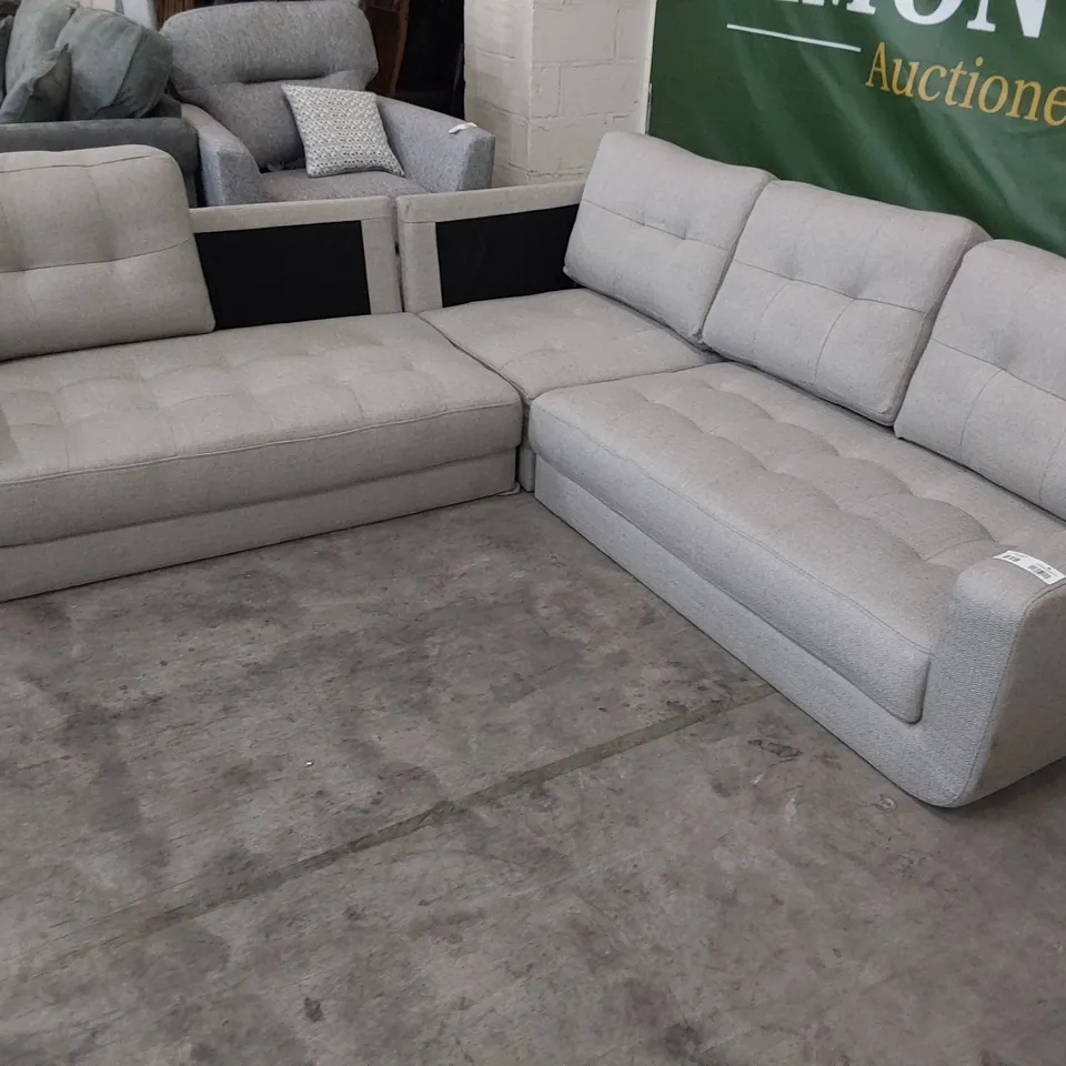 DESIGNER CORNER GROUP GREY FABRIC 