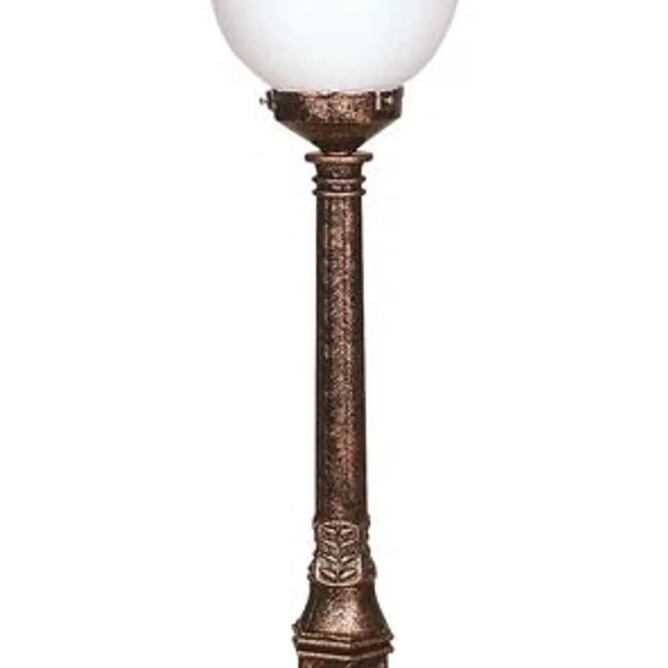 BOXED AARJAN FROSTED LAMP POST (1 BOX)