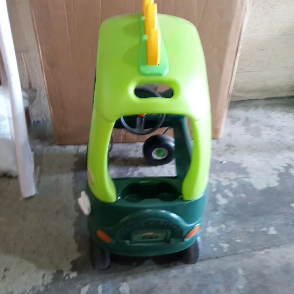 LITTLE TIKES COZY COUPE DINO - COLLECTION ONLY 