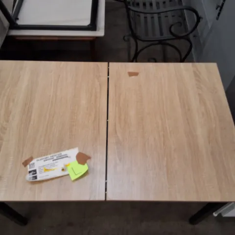 EXTENDABLE ANTKE DINING TABLE 110-150CM TABLE TOP WOODEN DESK BEIGE