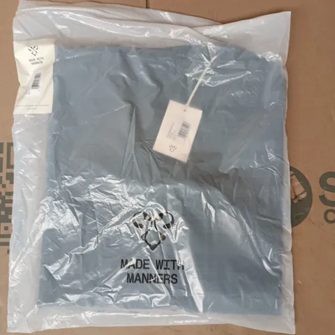 BAGGED MADE WITH MANNERS BLAZER IN BLACK SIZE SMALL