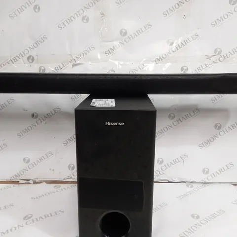 HISENSE HS218 2.1CH 200W SOUNDBAR WITH WIRELESS SUBWOOFER - COLLECTION ONLY