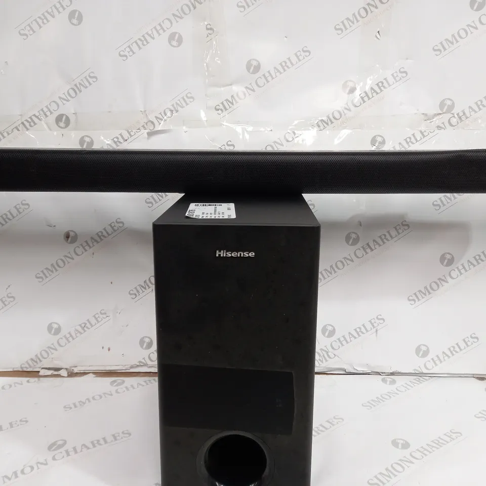 HISENSE HS218 2.1CH 200W SOUNDBAR WITH WIRELESS SUBWOOFER - COLLECTION ONLY