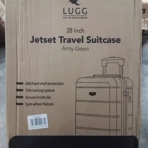 BOXED LUGG JETSET TRAVEL SUITCASE
