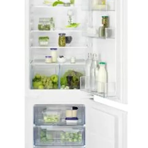 ZANUSSI SERIES 60 INTEGRATED FRIDGE FREEZER WHITE Model ZNNN18ES3