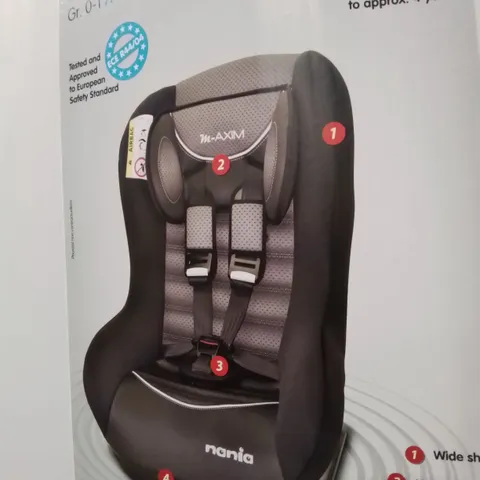 BOXED MAXIM NANIA CHILD'S CAR SEAT