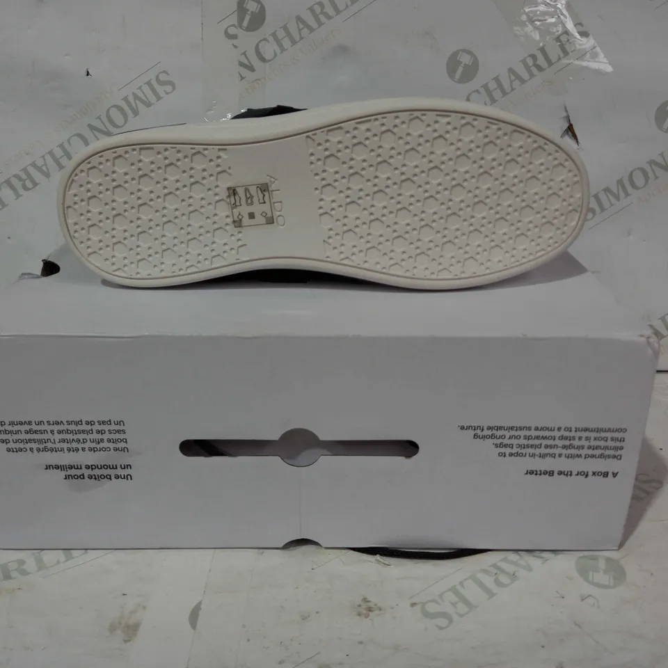 BOXED PAIR OF ALDO SHOES IN NAVY UK SIZE 8