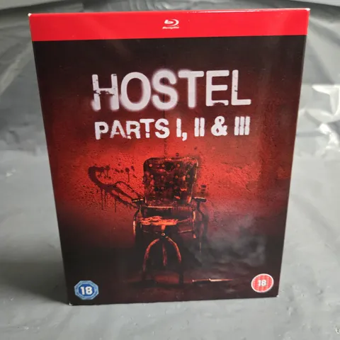HOSTEL PARTS 1,2 & 3 BLUE RAY COLLECTION