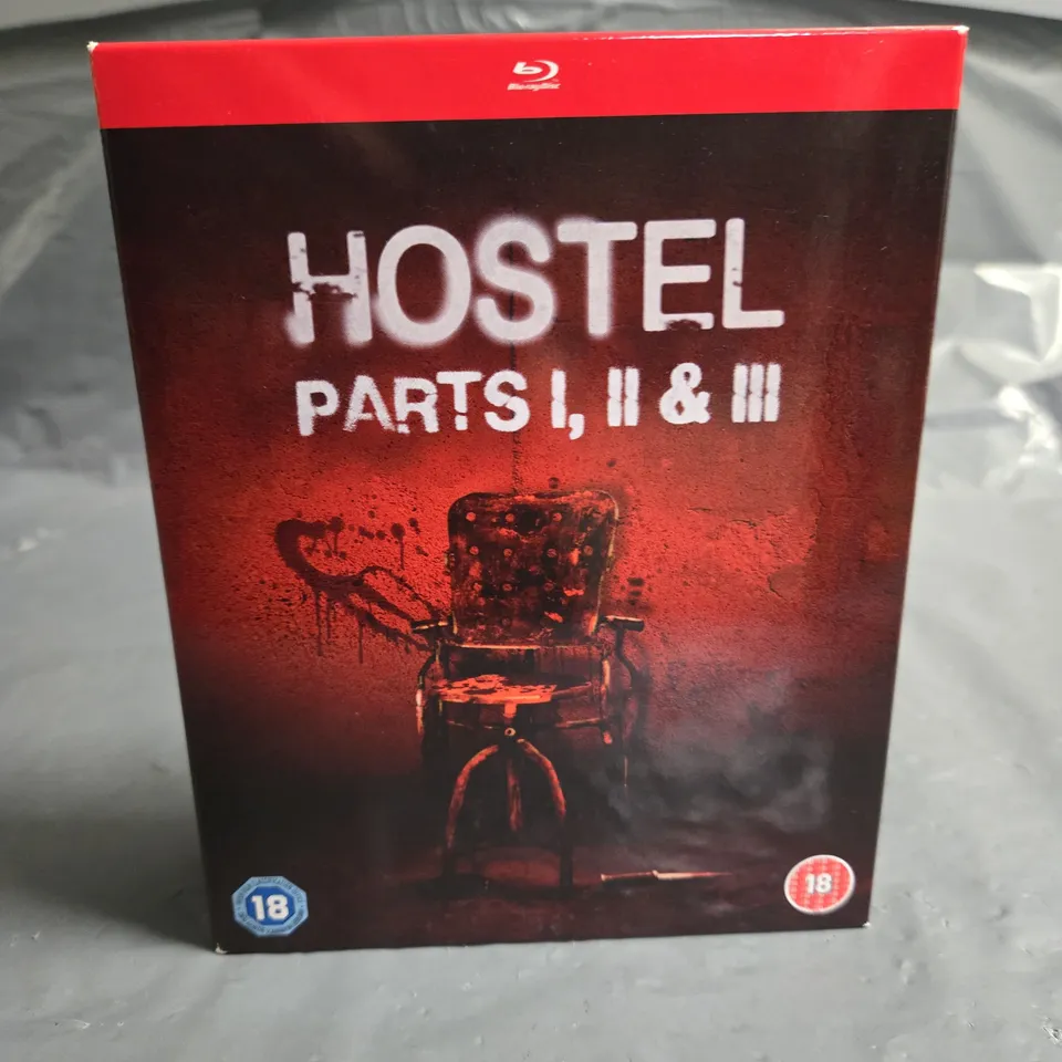 HOSTEL PARTS 1,2 & 3 BLUE RAY COLLECTION