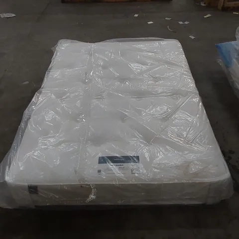 QUALITY BAGGED SILENTNIGHT 1000 POCKET 135CM DOUBLE MATTRESS 