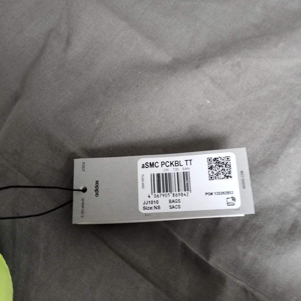 ADIDAS BY STELLA MCCARTNEY PACKABLE TOTE BAG – NEON YELLOW