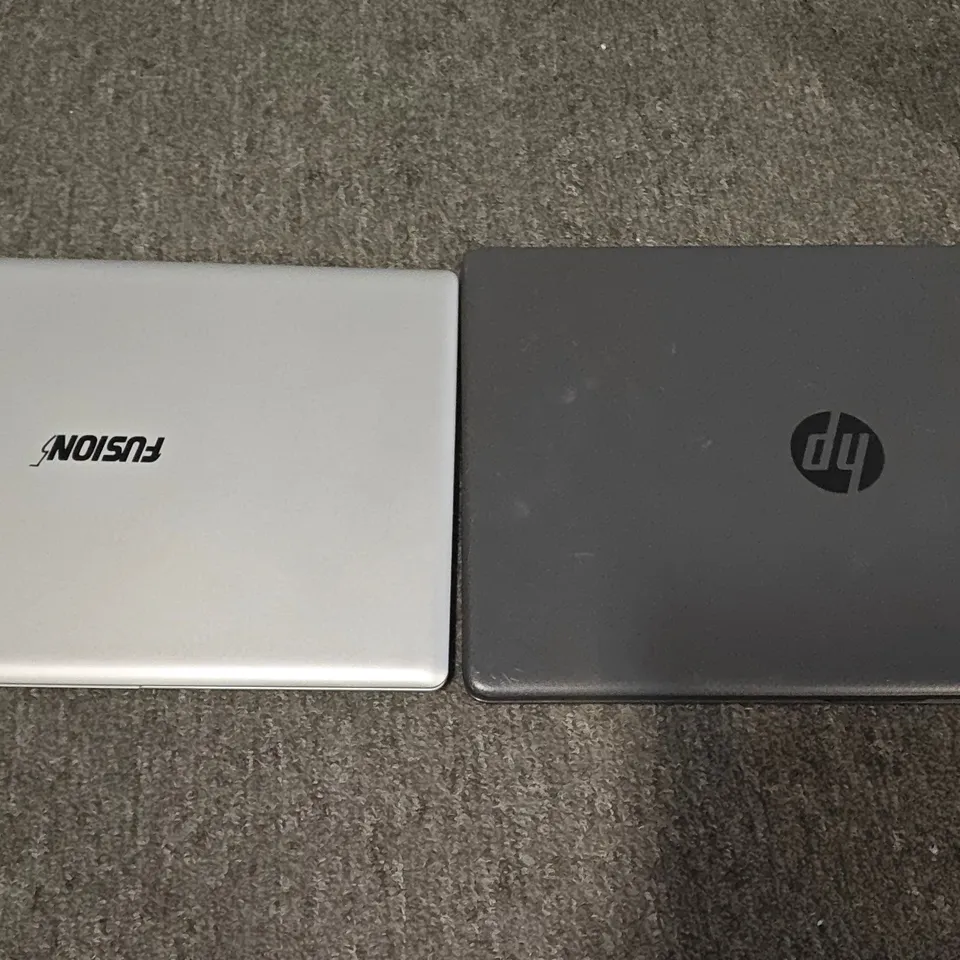 LOT OF 6 ASSORTED LAPTOPS TO INCLUDE HP, ASUS AND FUSION