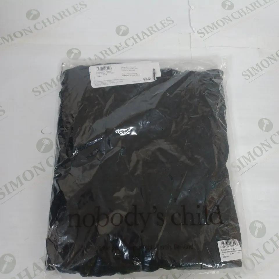 BAGGED NOBODYS CHILD MOLRA MIDAXI DRESS SIZE 12