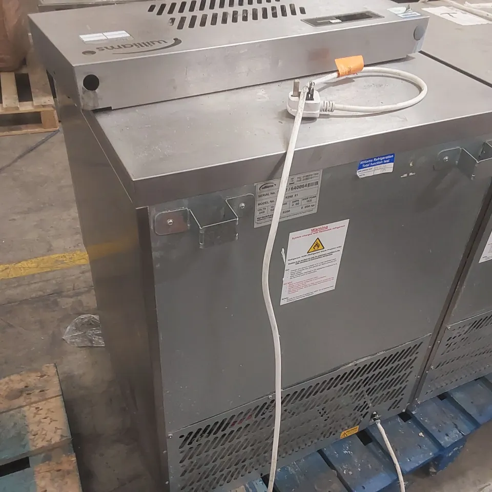 WILLIAMS H5UC R290 R1 COMMERCIAL UNDERCOUNTER REFRIGERATOR
