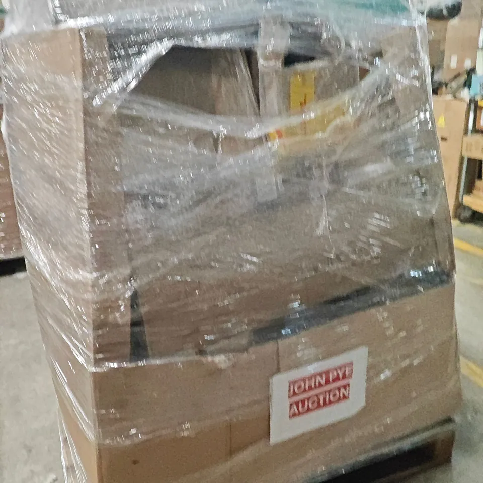 PALLET OF ASSORTED HOUSEHOLD GOODS AND PRODUCTS TO INCLUDE; ESPRESSO MACHINE, VACUUM CLEANER,FAN