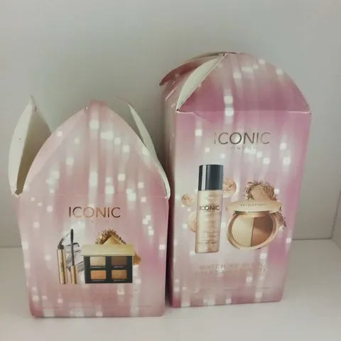 TWO ASSORTED ICONIC LONDON PRODUCTS TO INCLUDE; SMOKEY EYE OBSESSION AND WATCH ME GLOW