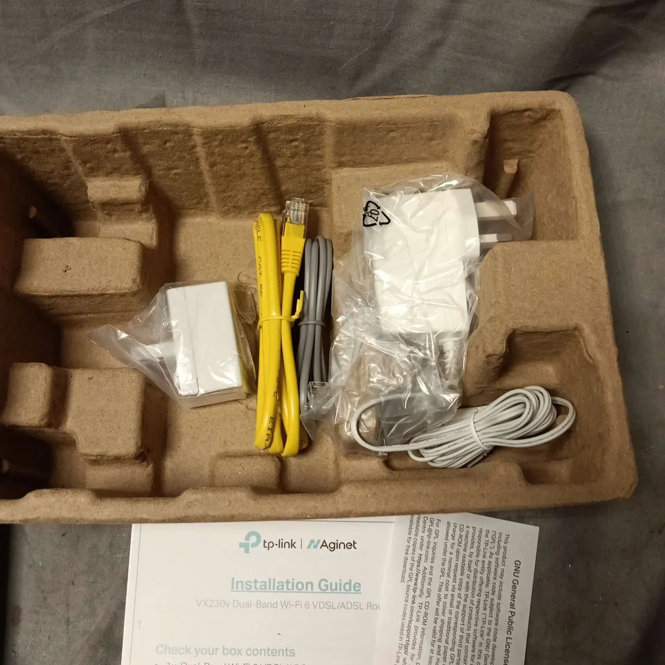 TP-LINK VX230V AX1800 DUAL-BAND WI-FI 6 VDSL/ADSL MODEM ROUTER