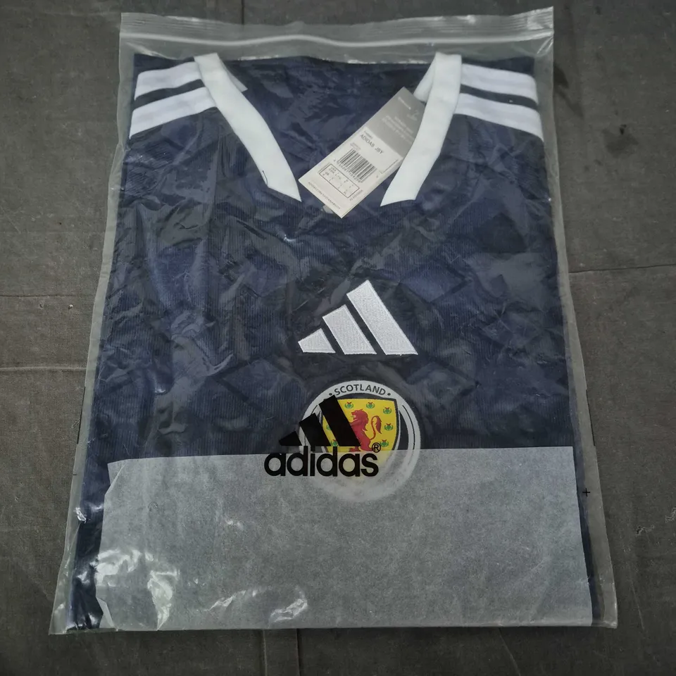 BAGGED ADIDAS SCOTLAND NATIONAL TEAM JERSEY - LARGE