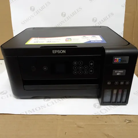 EPSON ECOTANK ET-2850 PRINT/SCAN/COPY WI-FI INK TANK PRINTER