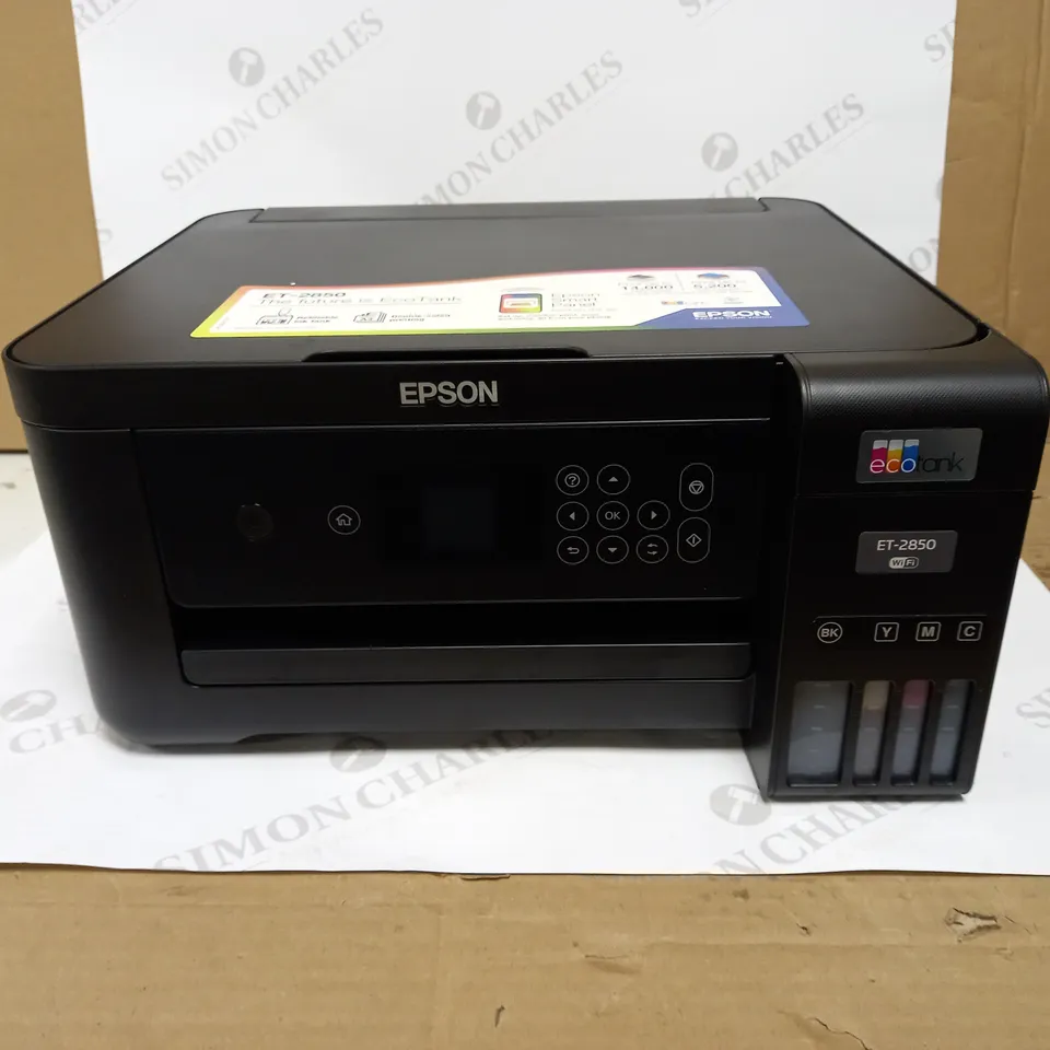 EPSON ECOTANK ET-2850 PRINT/SCAN/COPY WI-FI INK TANK PRINTER