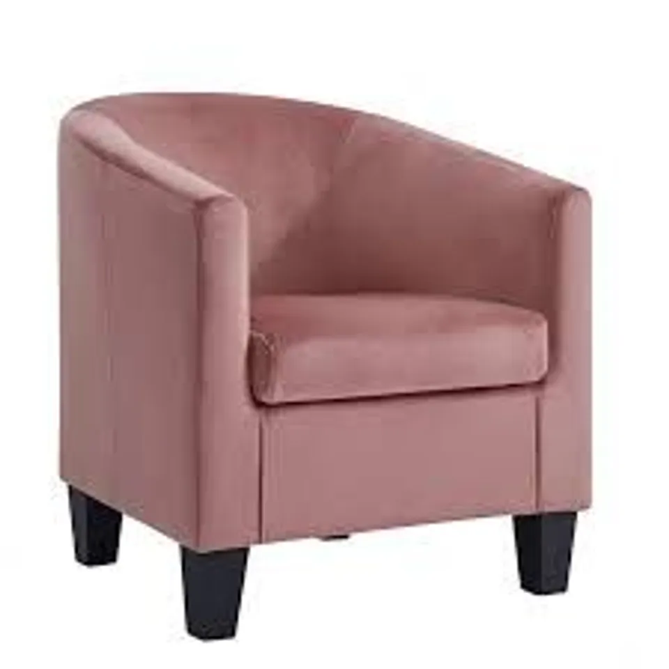 REGAL TUB CHAIR - PINK  - COLLECTION ONLY  RRP £169