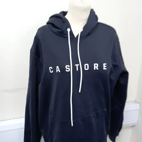 CASTORE NAVY SOFTSHELL HOODIE SIZE XL