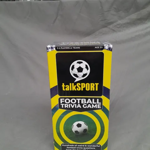 TALKSPORT FOOTBALL TRIVIA GAME -SEALED