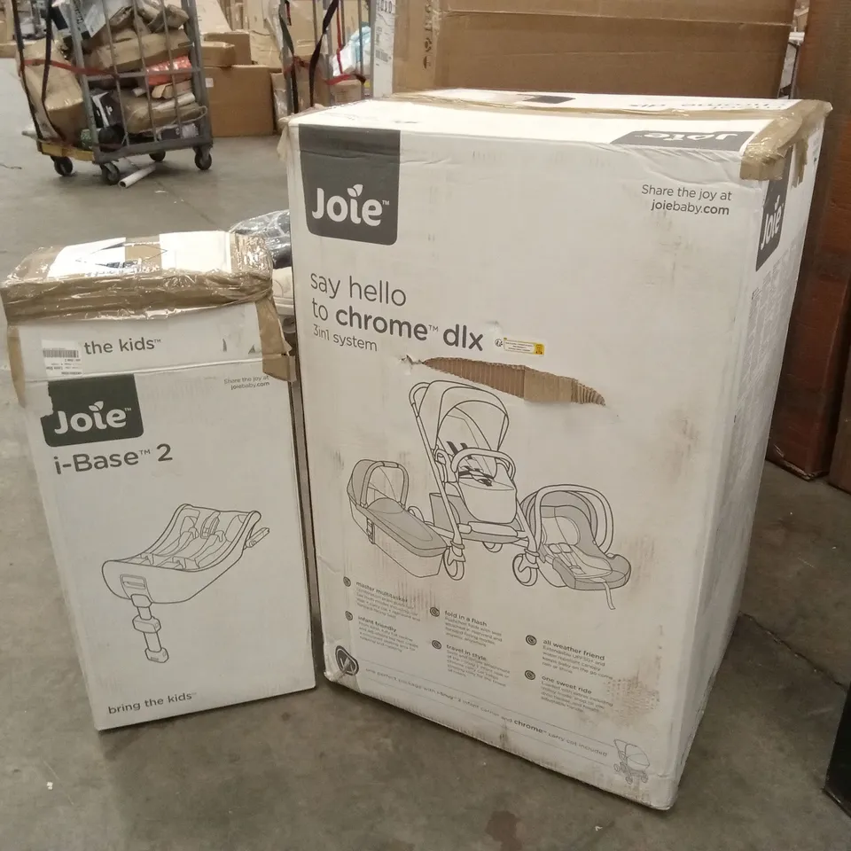 BOXED JOIE STROLLER SET (2 BOXES)