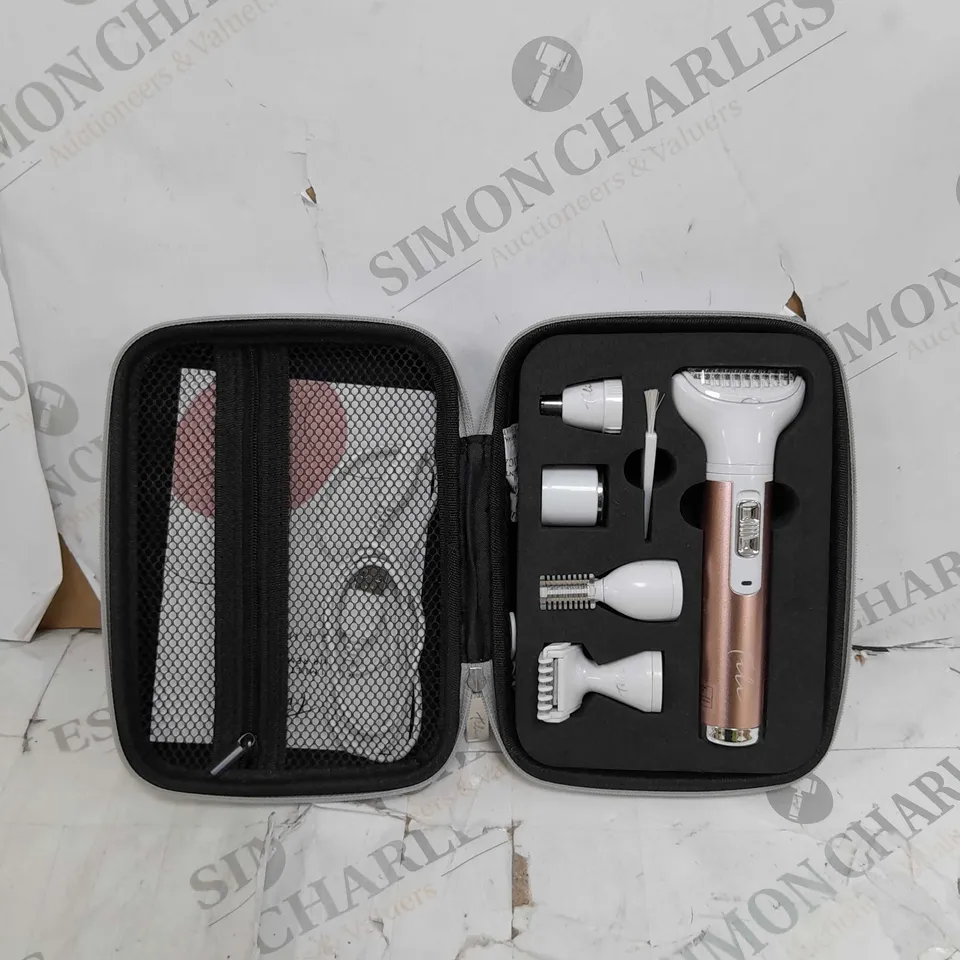 BOXED TILI 5-IN-1 MULTI FUNCTIONAL HAIR REMOVAL KIT PINK