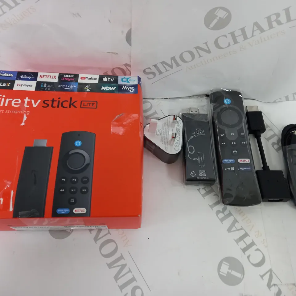 BOXED AMAZON FIRE TV STICK LITE